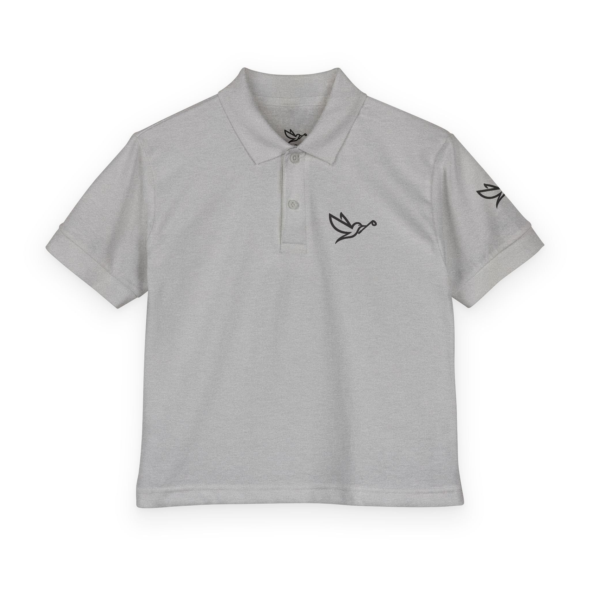 Birdie & Swing Co Youth Golf Shirt, Kids Golf Apparel, Junior Golfer Gift, Boys and Girls Golf Tee
