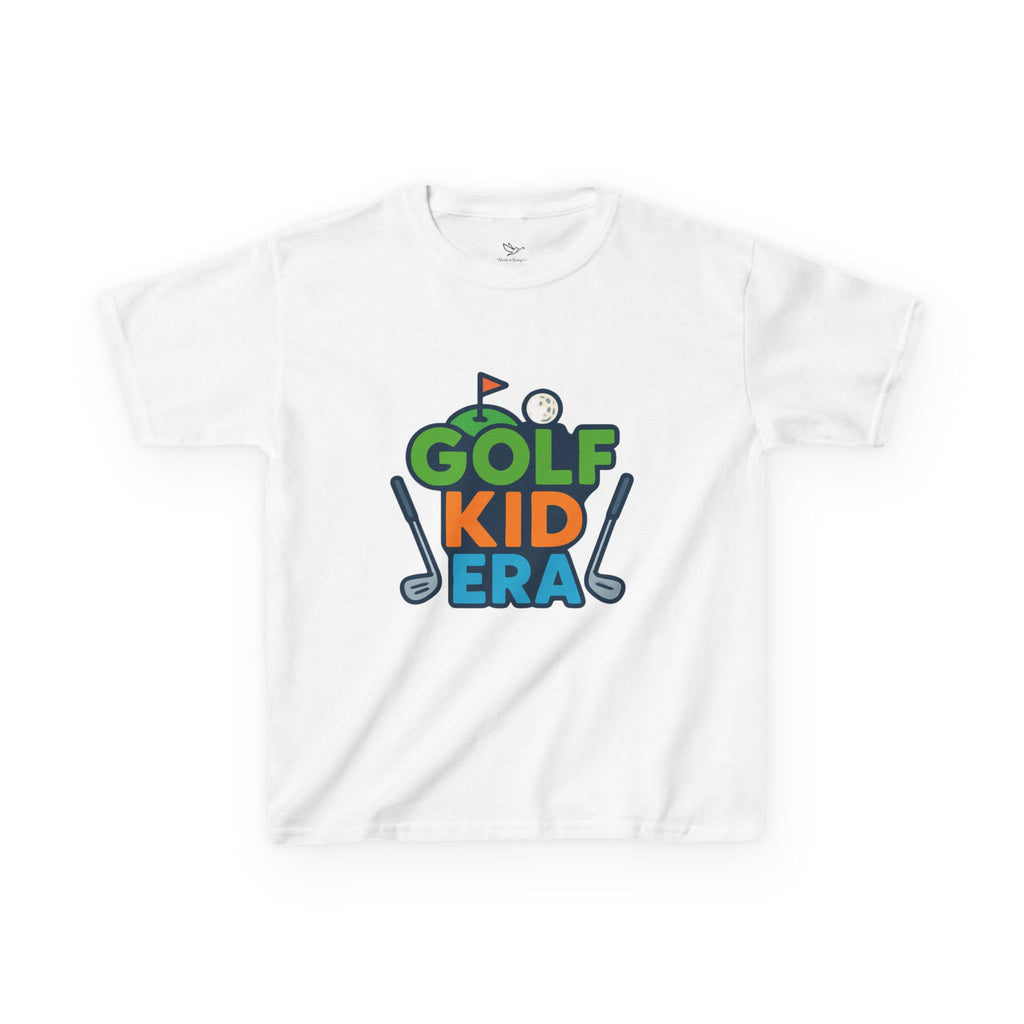 Kids Golf Tee — "Golf Kid Era" Youth Graphic Shirt