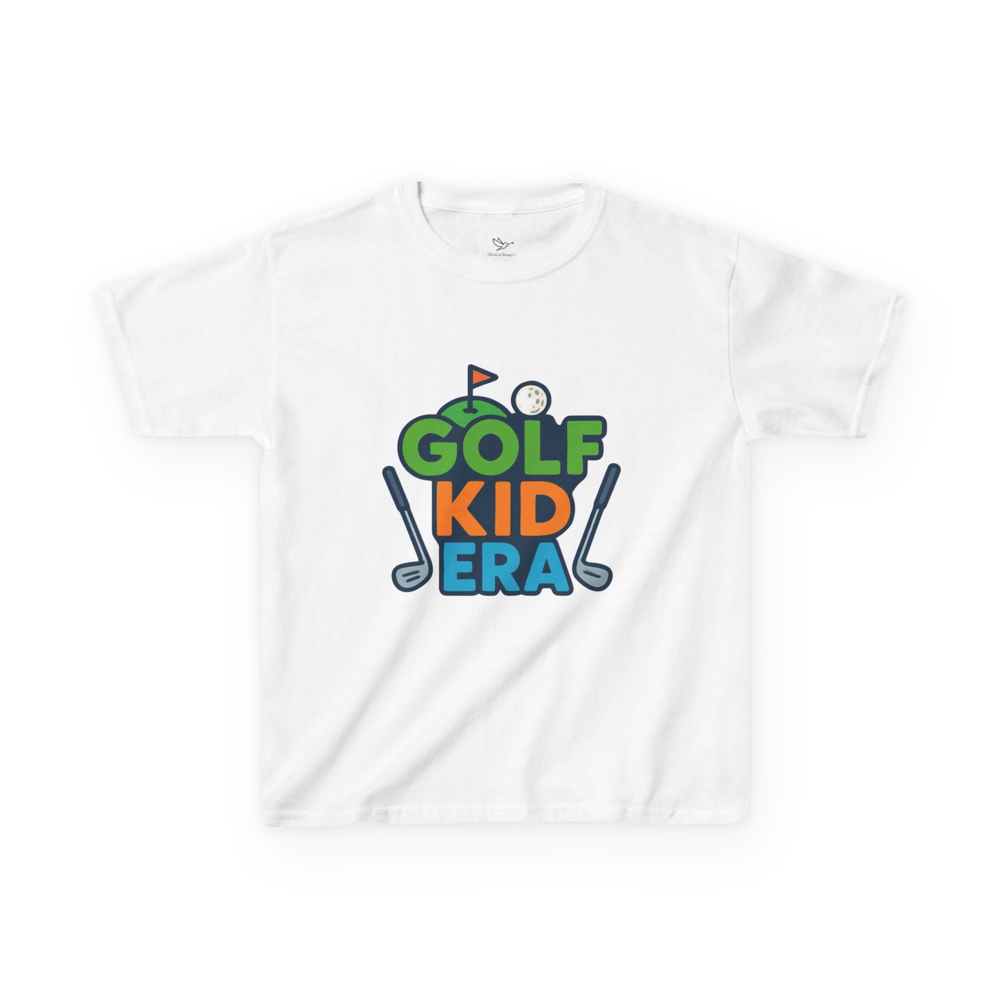 Kids Golf Tee — "Golf Kid Era" Youth Graphic Shirt