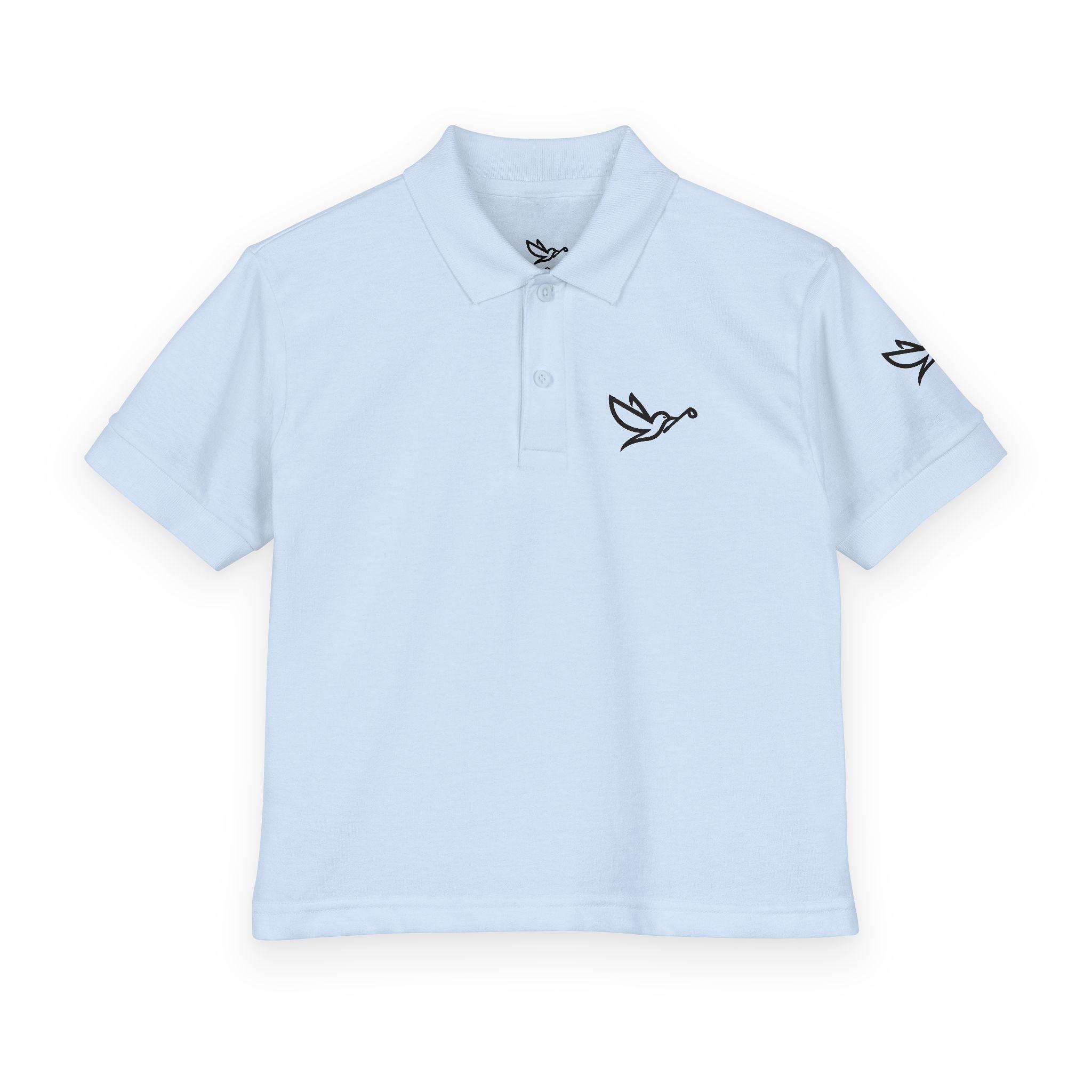 Birdie & Swing Co Youth Golf Shirt, Kids Golf Apparel, Junior Golfer Gift, Boys and Girls Golf Tee