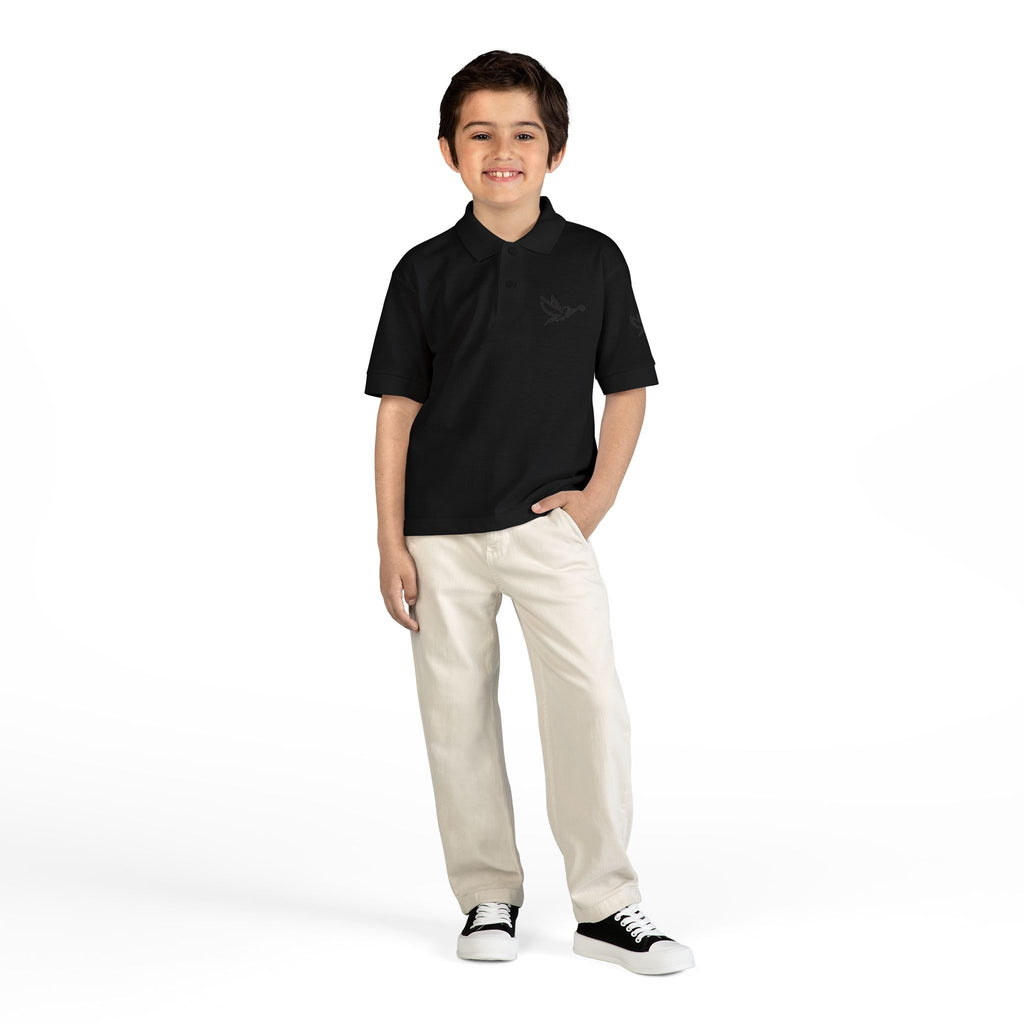 Birdie & Swing Co Youth Golf Shirt, Kids Golf Apparel, Junior Golfer Gift, Boys and Girls Golf Tee