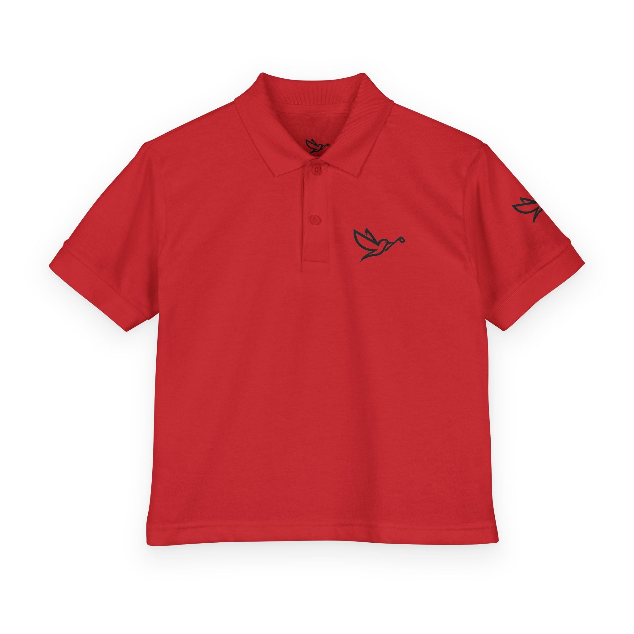 Birdie & Swing Co Youth Golf Shirt, Kids Golf Apparel, Junior Golfer Gift, Boys and Girls Golf Tee