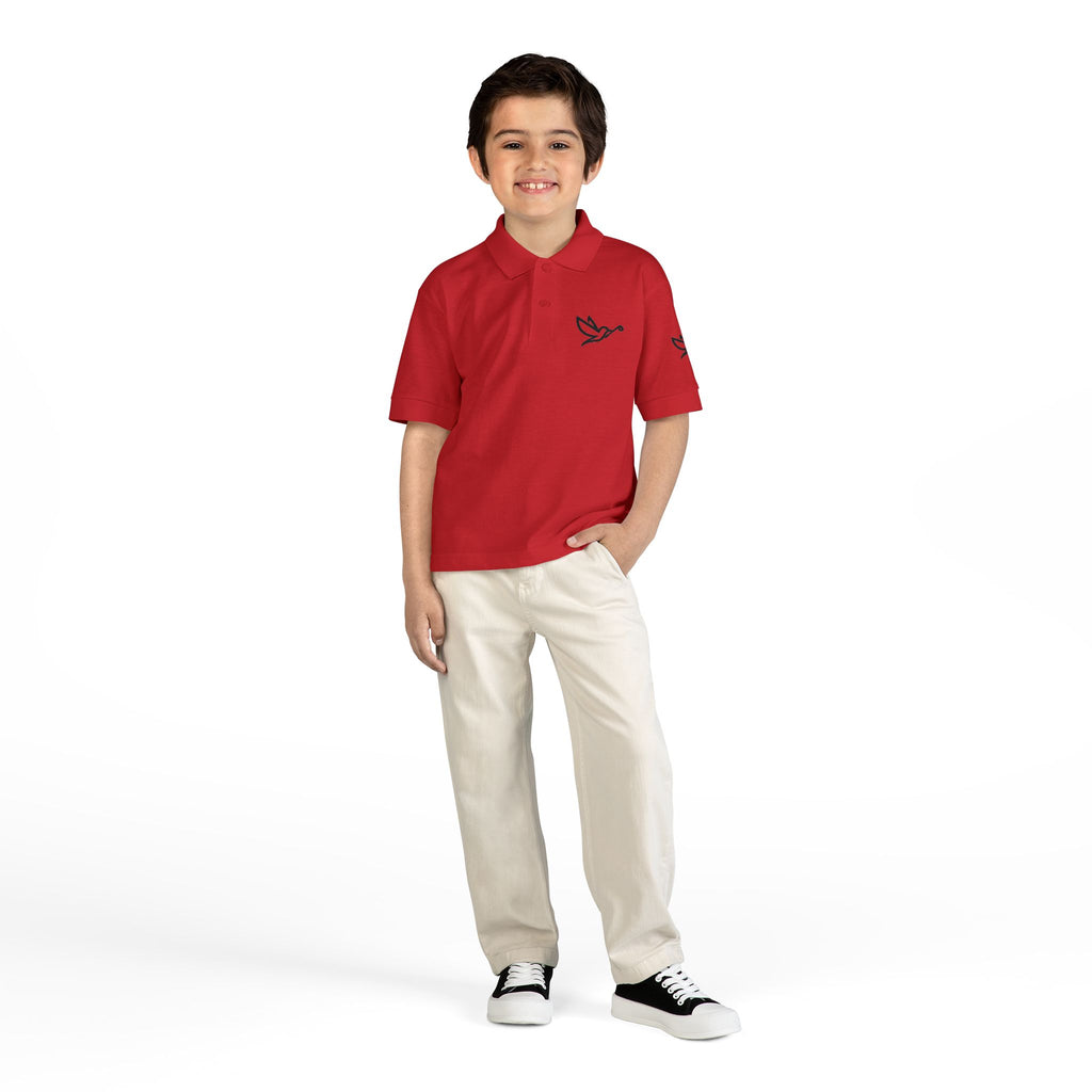Birdie & Swing Co Youth Golf Shirt, Kids Golf Apparel, Junior Golfer Gift, Boys and Girls Golf Tee