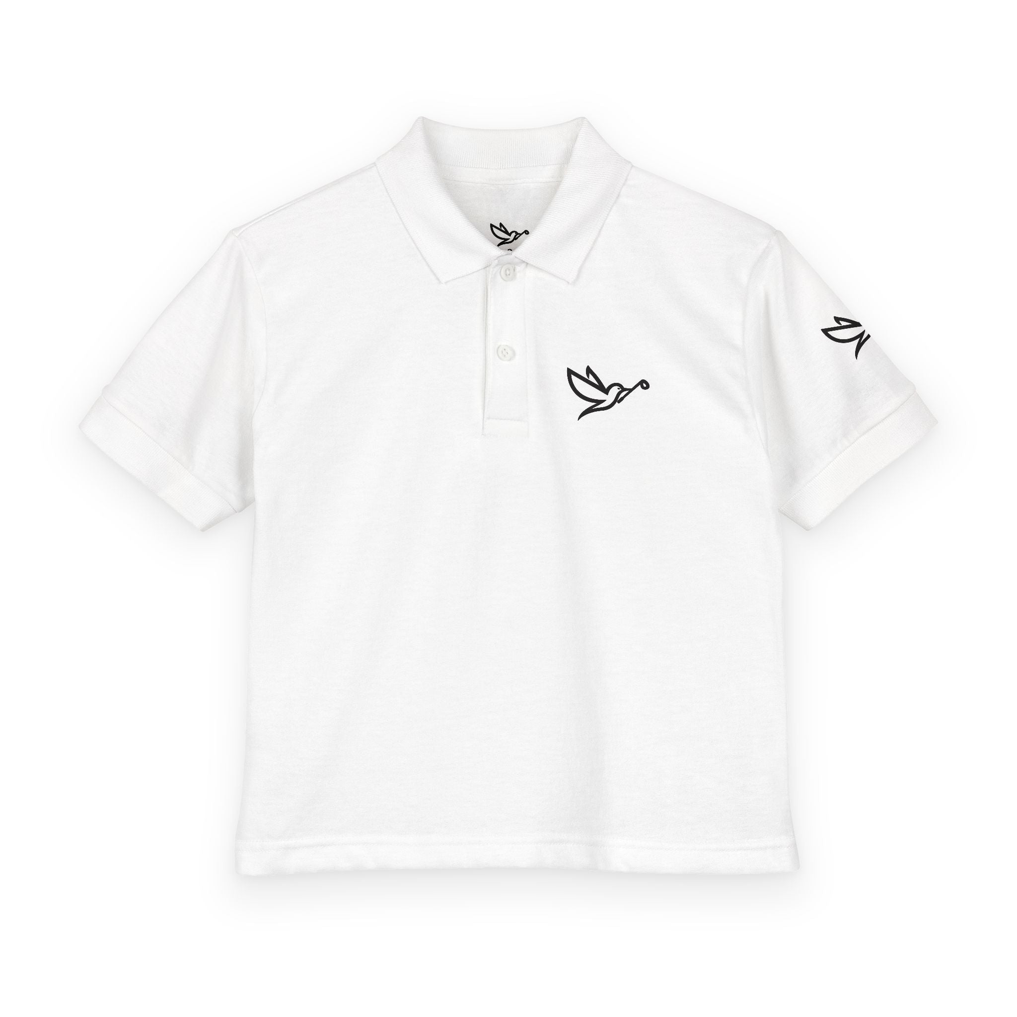 Birdie & Swing Co Youth Golf Shirt, Kids Golf Apparel, Junior Golfer Gift, Boys and Girls Golf Tee