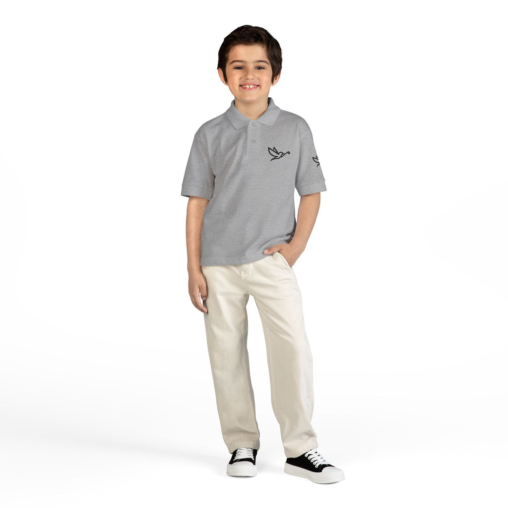 Birdie & Swing Co Youth Golf Shirt, Kids Golf Apparel, Junior Golfer Gift, Boys and Girls Golf Tee