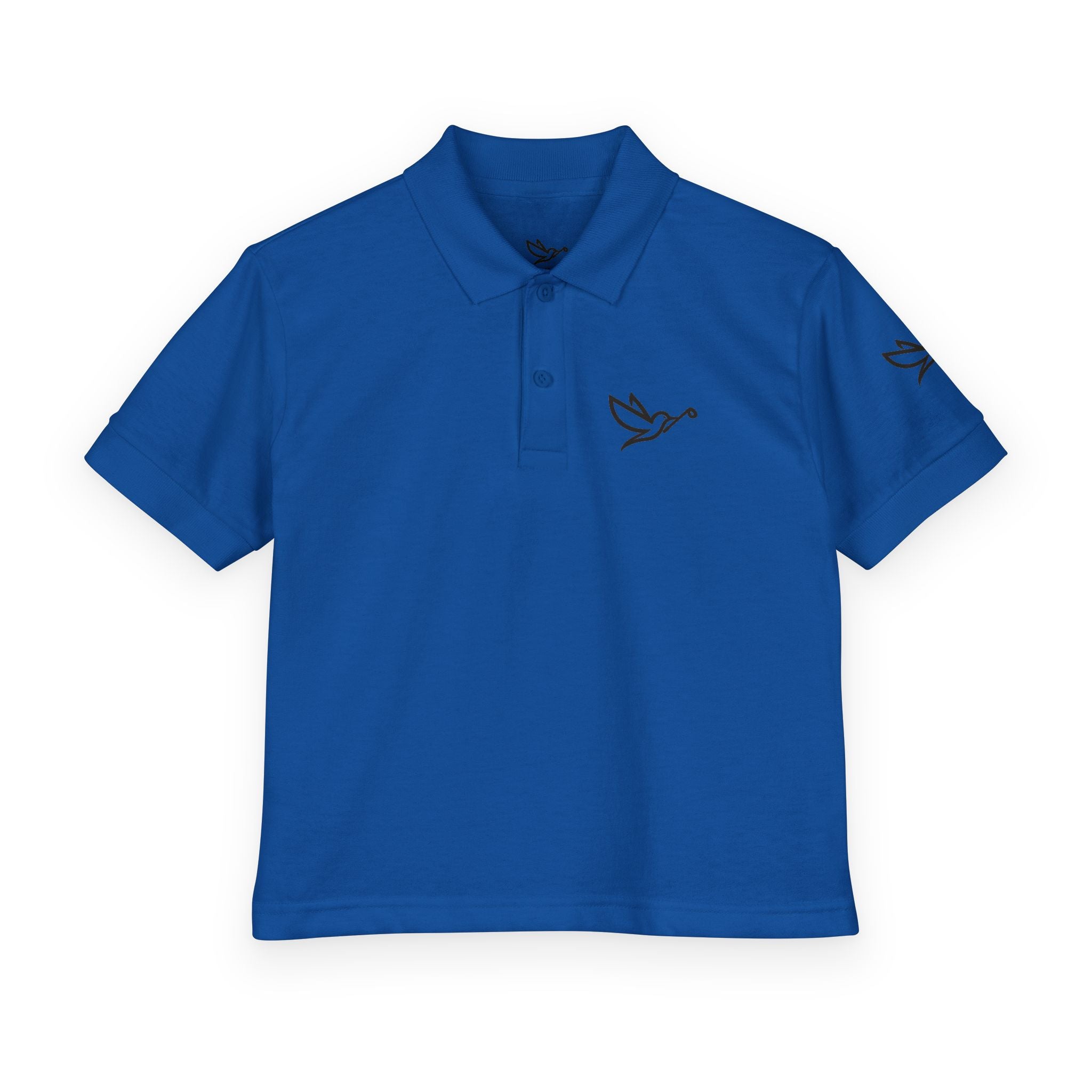 Birdie & Swing Co Youth Golf Shirt, Kids Golf Apparel, Junior Golfer Gift, Boys and Girls Golf Tee