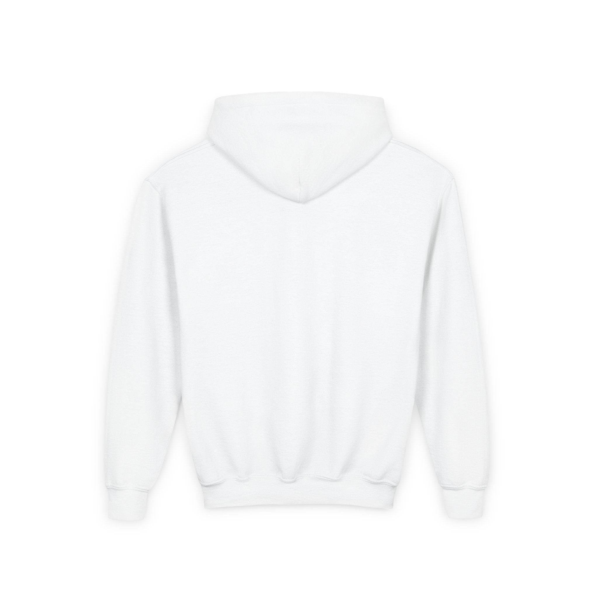 Youth Hoodie — Minimal Dove Logo "Wild & Free" Chest Print