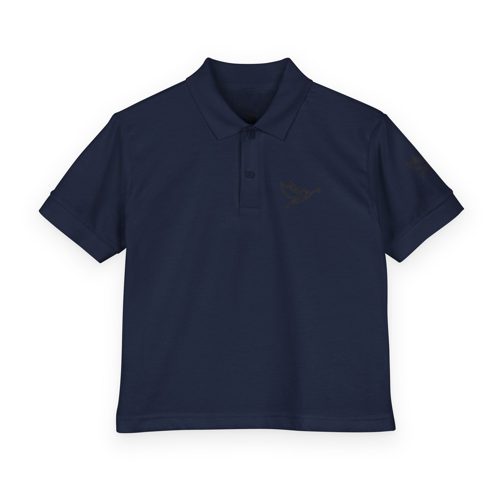 Birdie & Swing Co Youth Golf Shirt, Kids Golf Apparel, Junior Golfer Gift, Boys and Girls Golf Tee