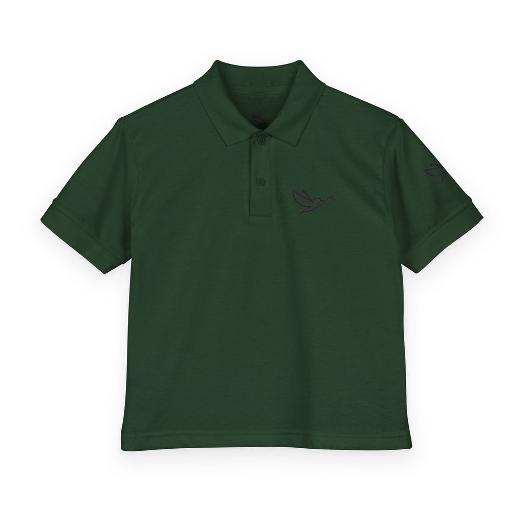 Birdie & Swing Co Youth Golf Shirt, Kids Golf Apparel, Junior Golfer Gift, Boys and Girls Golf Tee