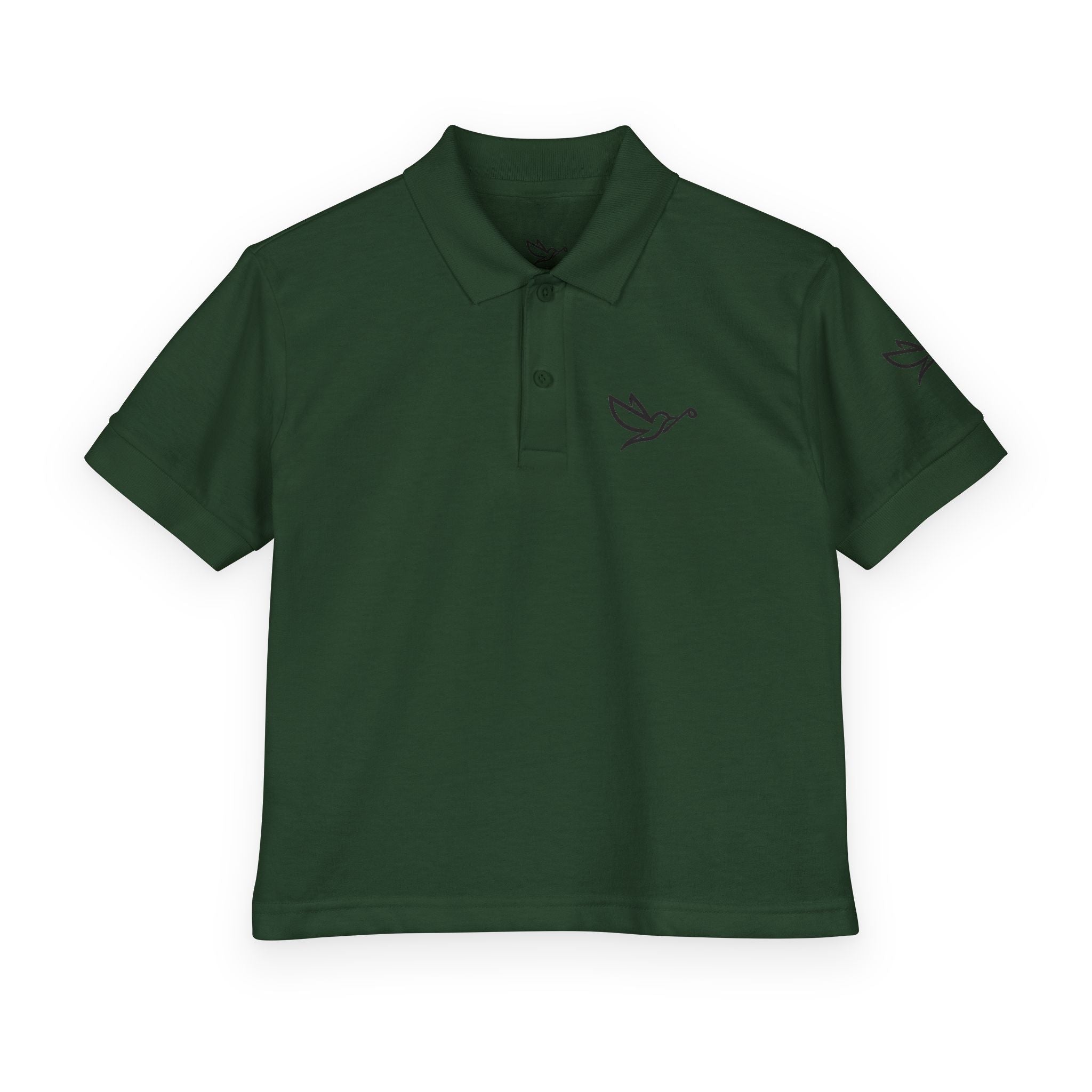 Birdie & Swing Co Youth Golf Shirt, Kids Golf Apparel, Junior Golfer Gift, Boys and Girls Golf Tee