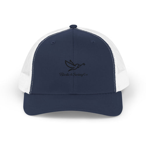 Duck Hunting Trucker Cap — 'Birds & Brining Co.' Embroidered Snapback Hat