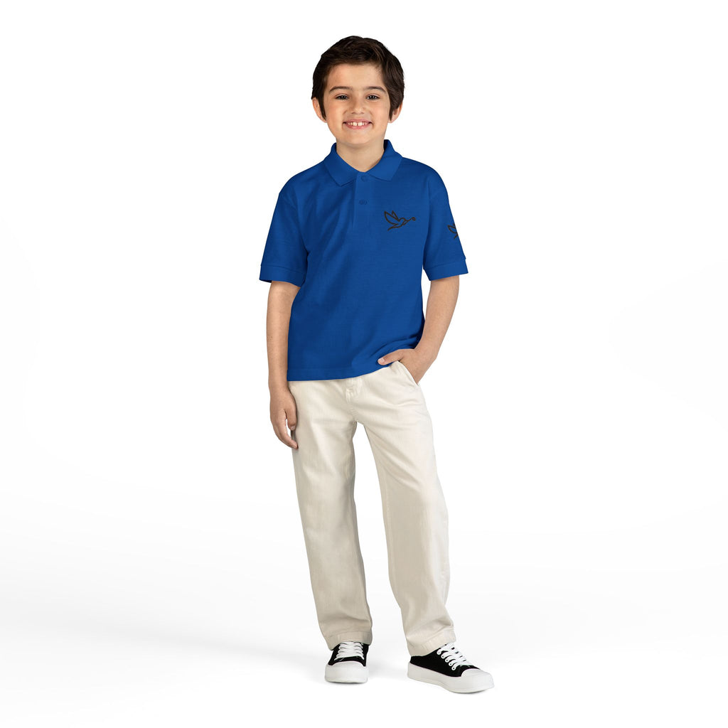 Birdie & Swing Co Youth Golf Shirt, Kids Golf Apparel, Junior Golfer Gift, Boys and Girls Golf Tee