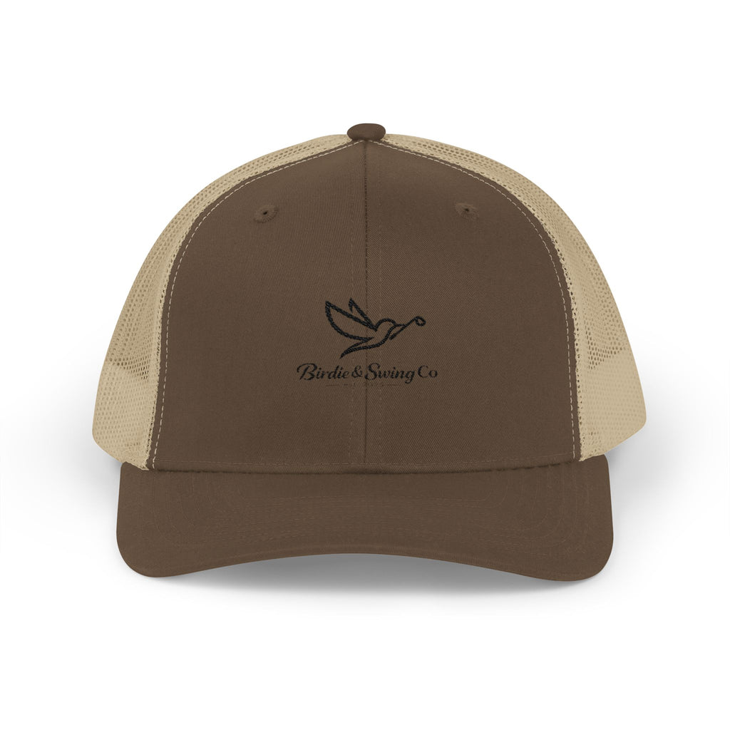 Duck Hunting Trucker Cap — 'Birds & Brining Co.' Embroidered Snapback Hat