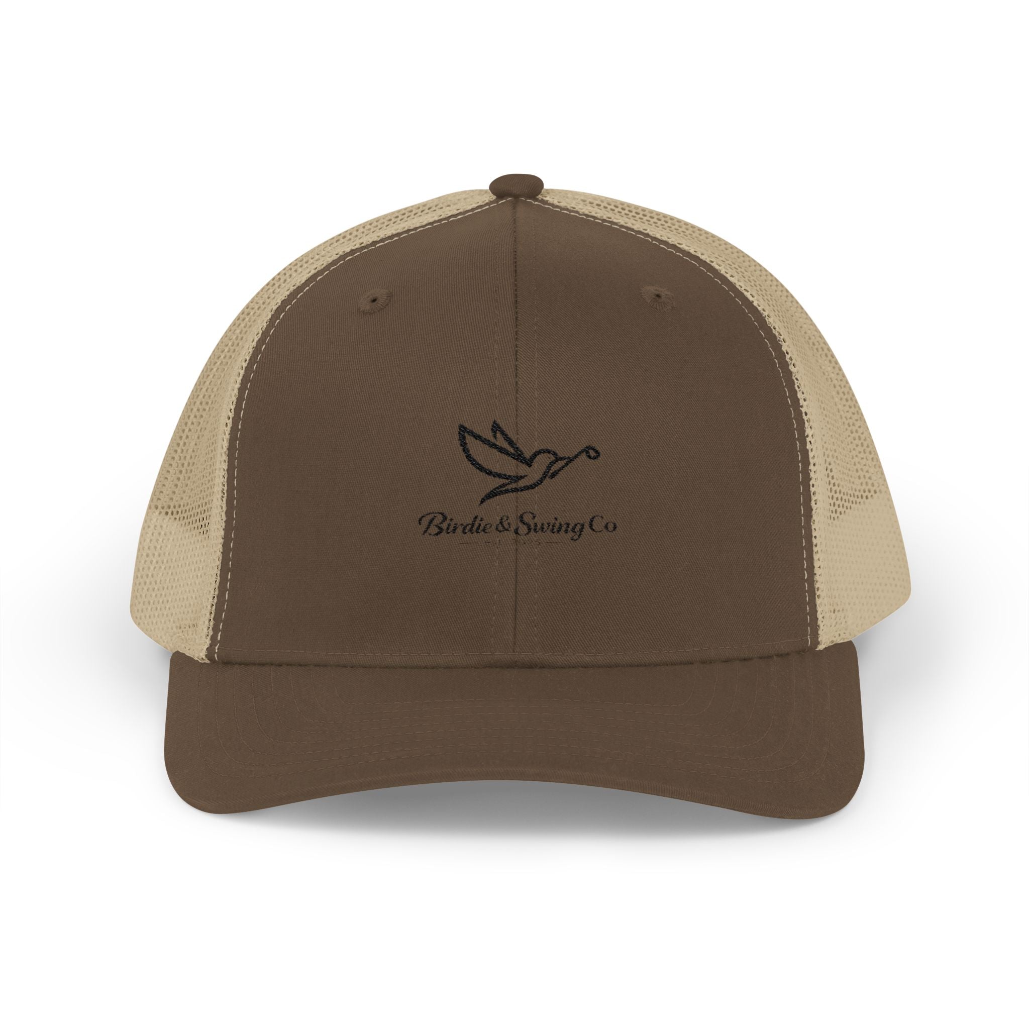 Duck Hunting Trucker Cap — 'Birds & Brining Co.' Embroidered Snapback Hat