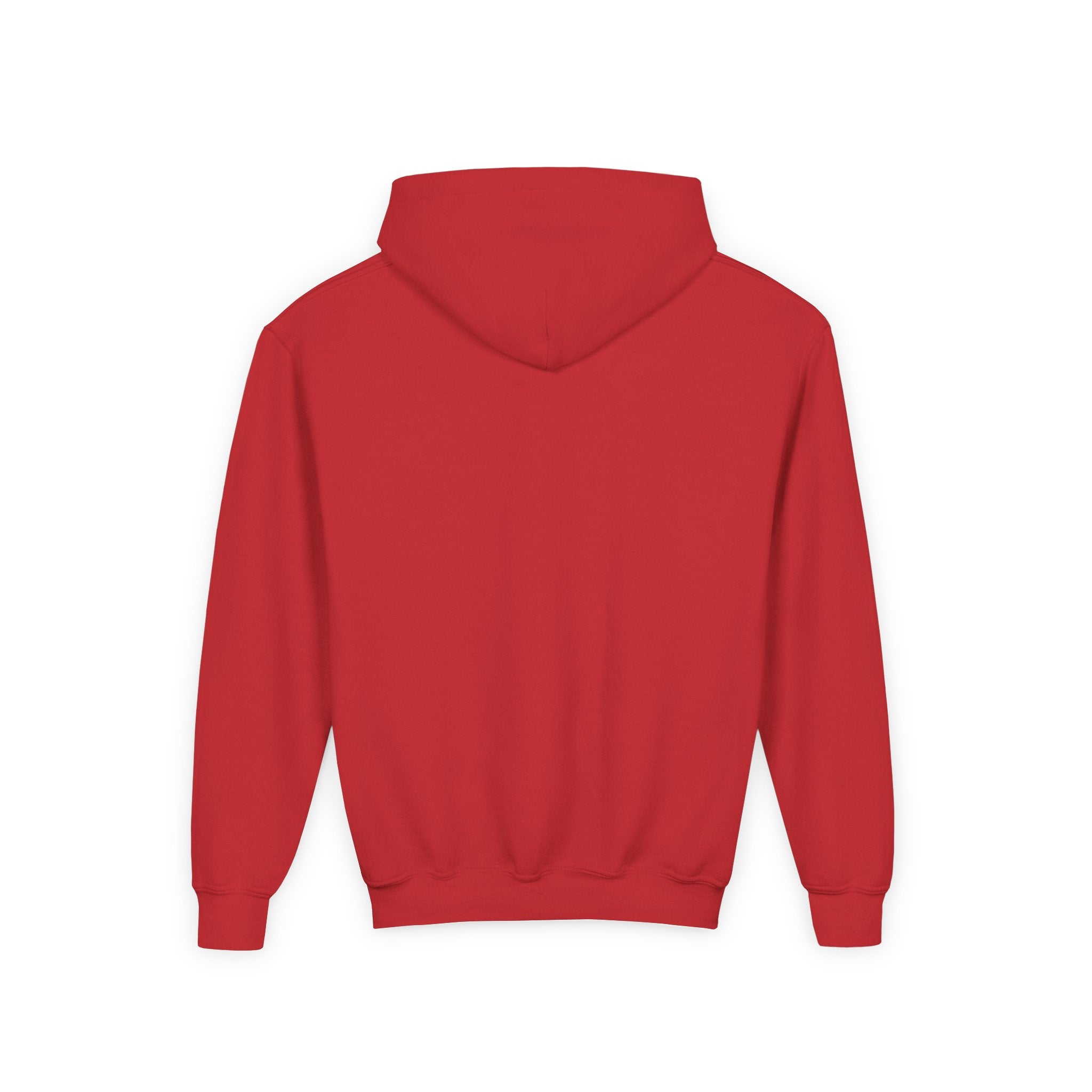 Youth Hoodie — Minimal Dove Logo "Wild & Free" Chest Print