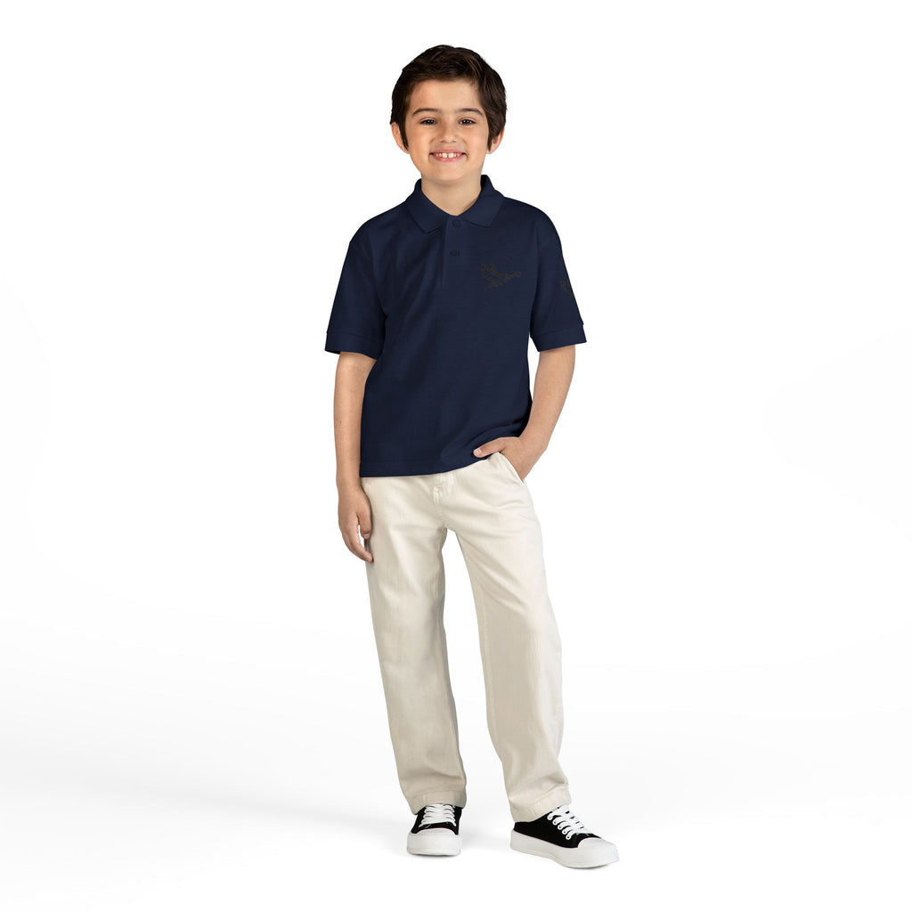 Birdie & Swing Co Youth Golf Shirt, Kids Golf Apparel, Junior Golfer Gift, Boys and Girls Golf Tee