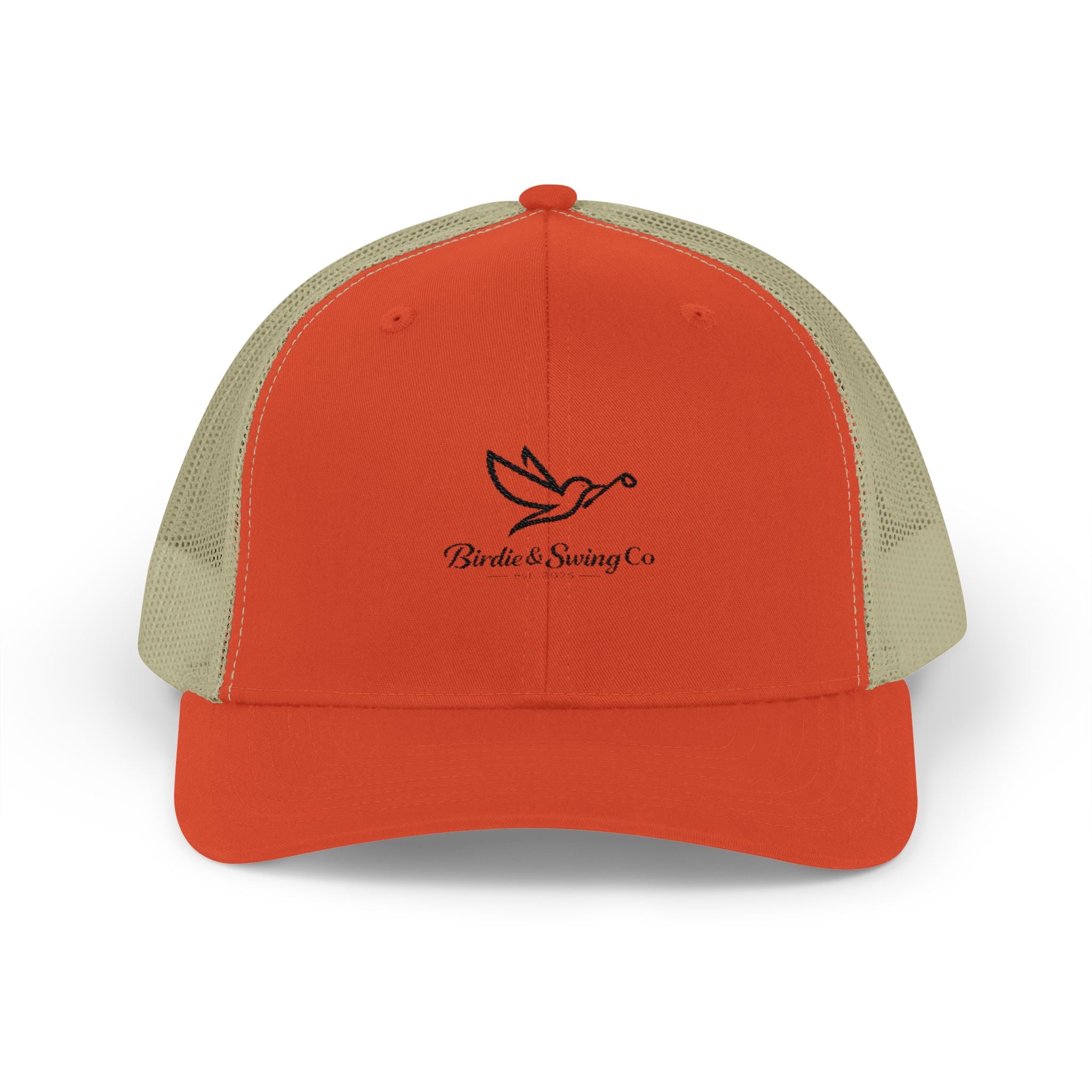 Duck Hunting Trucker Cap — 'Birds & Brining Co.' Embroidered Snapback Hat