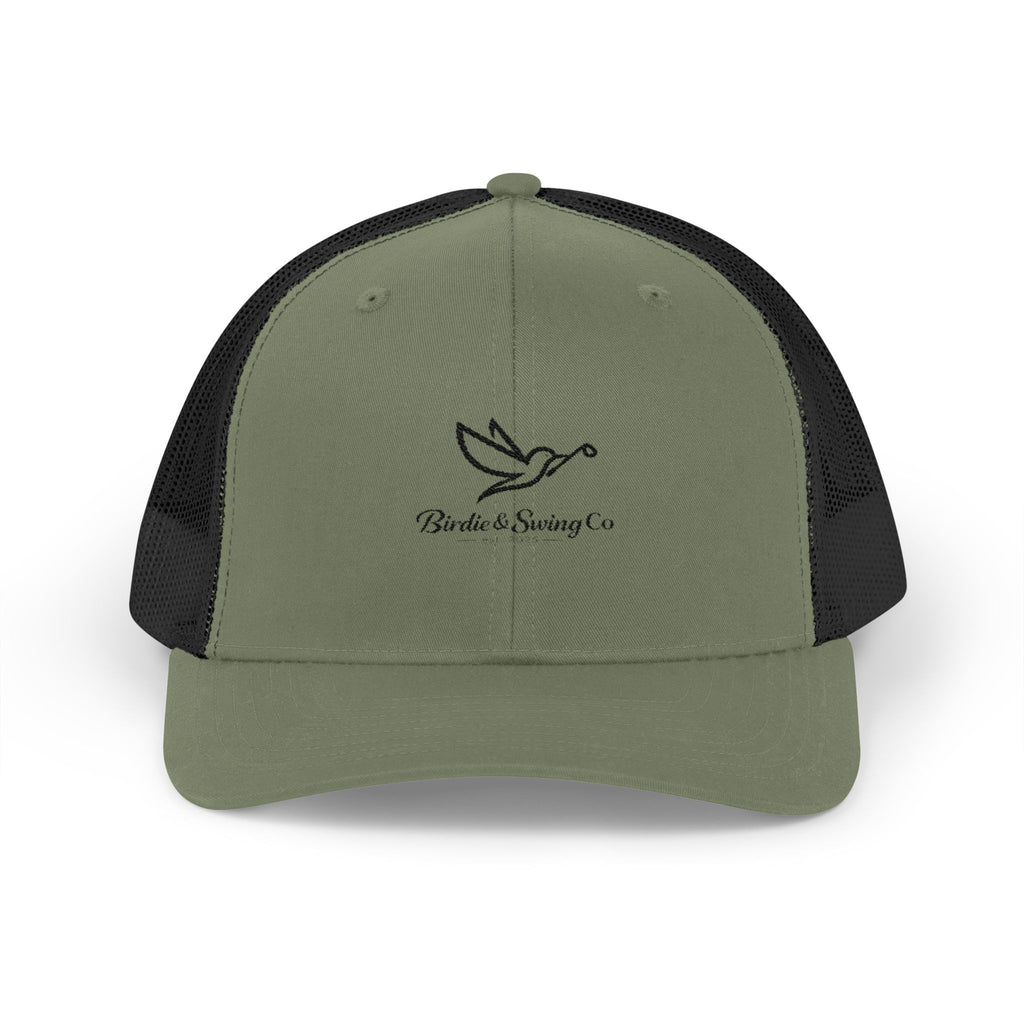 Duck Hunting Trucker Cap — 'Birds & Brining Co.' Embroidered Snapback Hat
