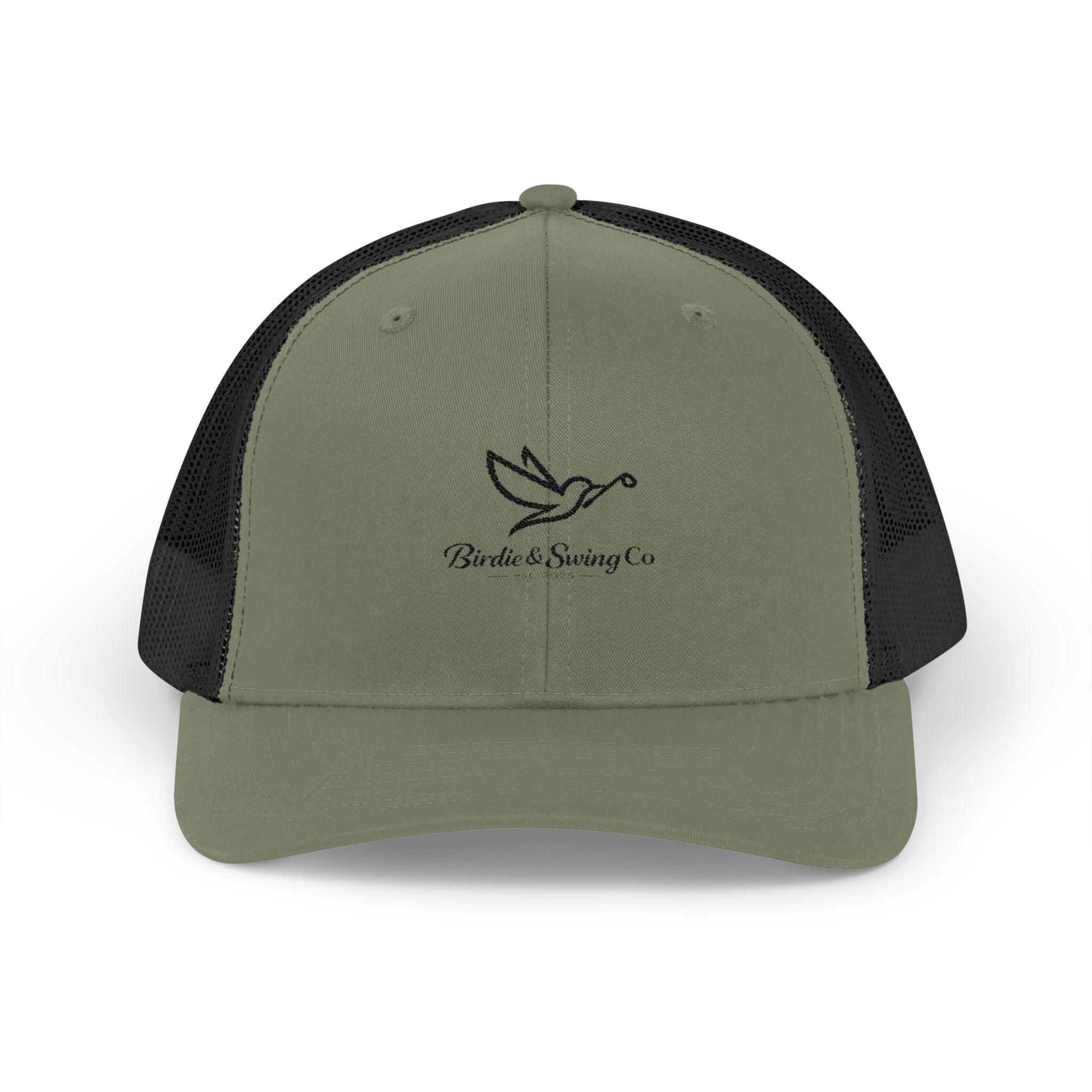 Duck Hunting Trucker Cap — 'Birds & Brining Co.' Embroidered Snapback Hat