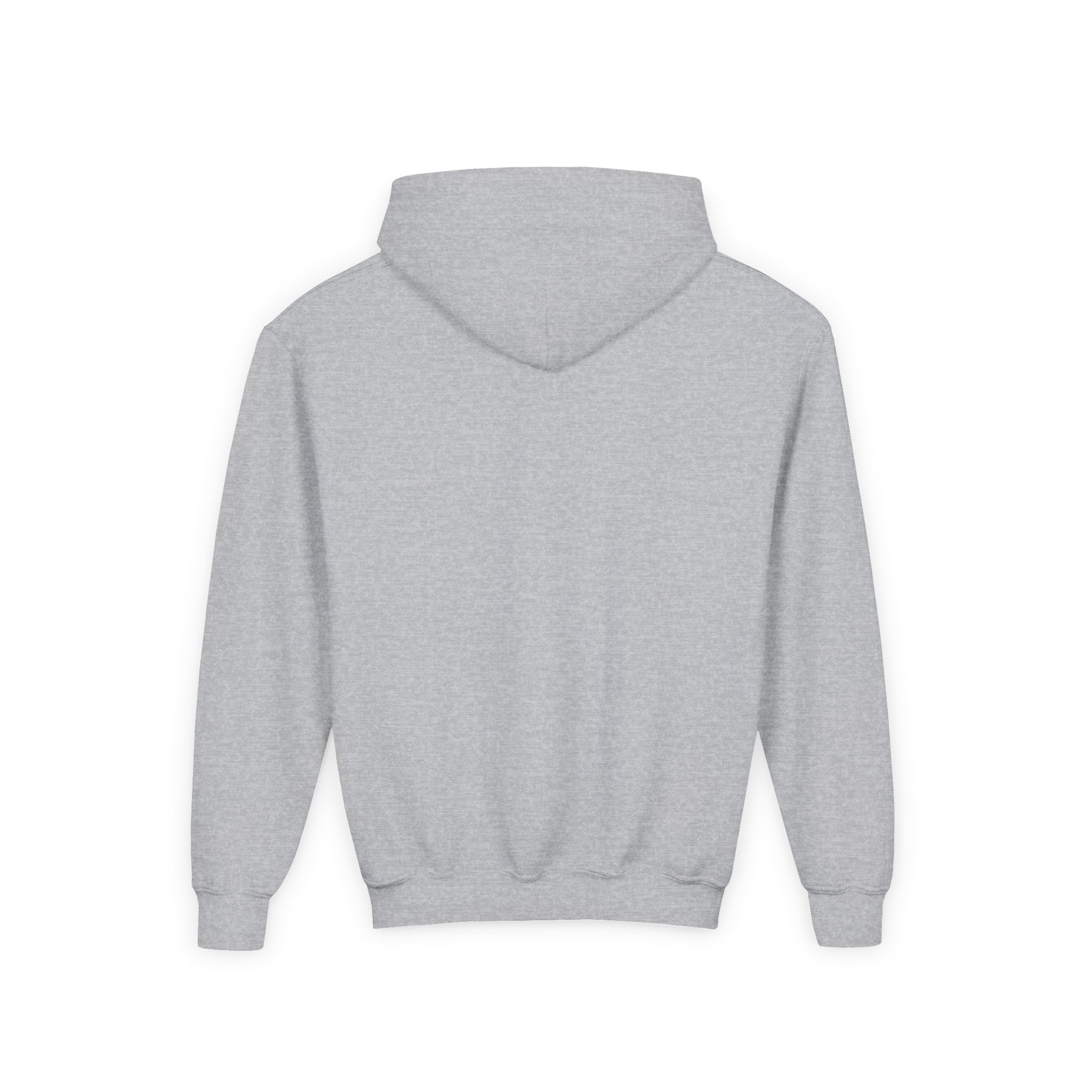 Youth Hoodie — Minimal Dove Logo "Wild & Free" Chest Print